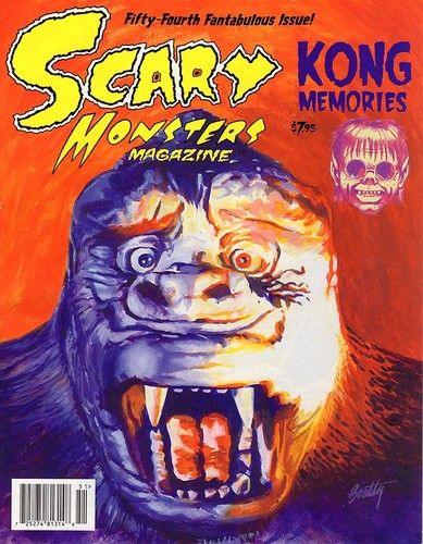SCARY MONSTERS magazine side cover Issue 54 March/April/May 2005