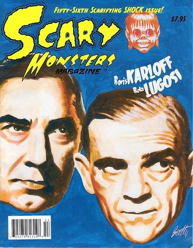 SCARY MONSTERS magazine side cover Issue 56 September/October/November 2005