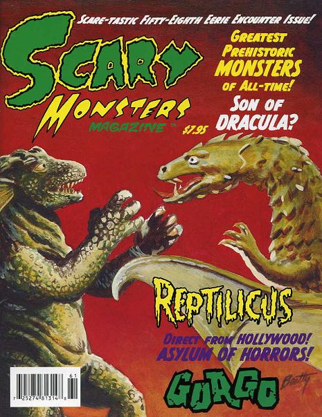 SCARY MONSTERS magazine side cover Issue 58 March/April/May 2006