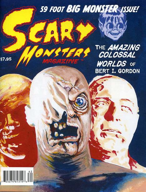 SCARY MONSTERS magazine side cover Issue 59 June/July/August 2006