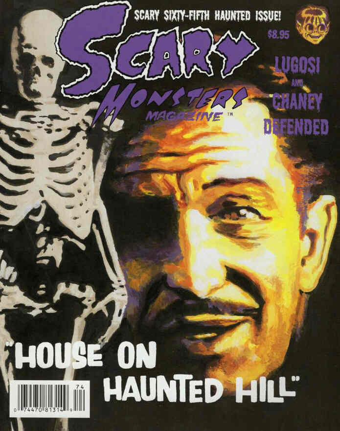 SCARY MONSTERS magazine side cover Issue 65 Dec/January/February 2008