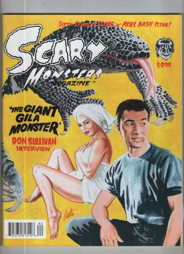 SCARY MONSTERS magazine side cover Issue 67 June/July/August 2008