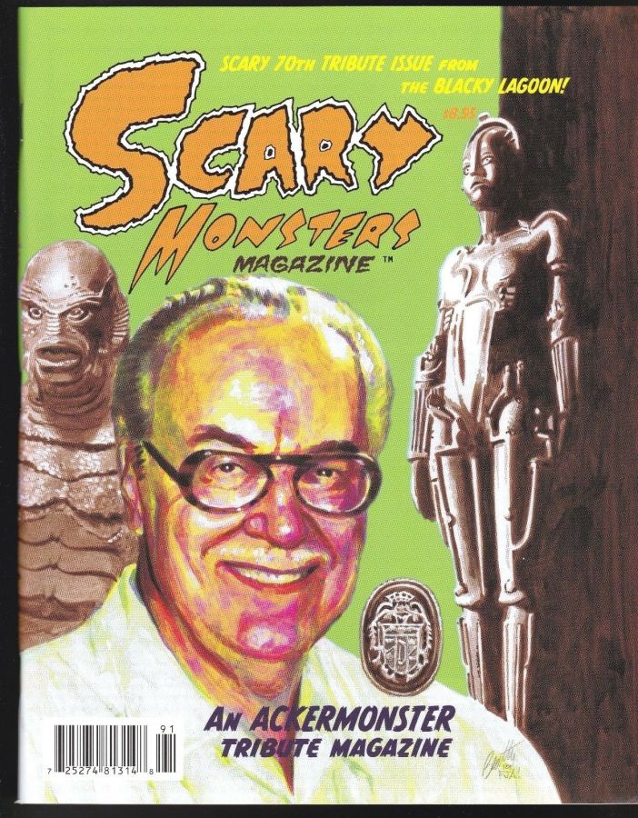 SCARY MONSTERS magazine side cover Issue 70 March/April/May 2009