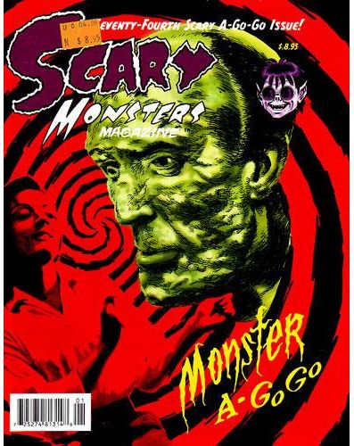 SCARY MONSTERS magazine side cover Issue 74 March/April/May 2010
