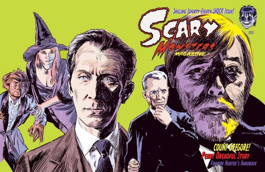 SCARY MONSTERS magazine side cover Issue 78 March/April/May 2011