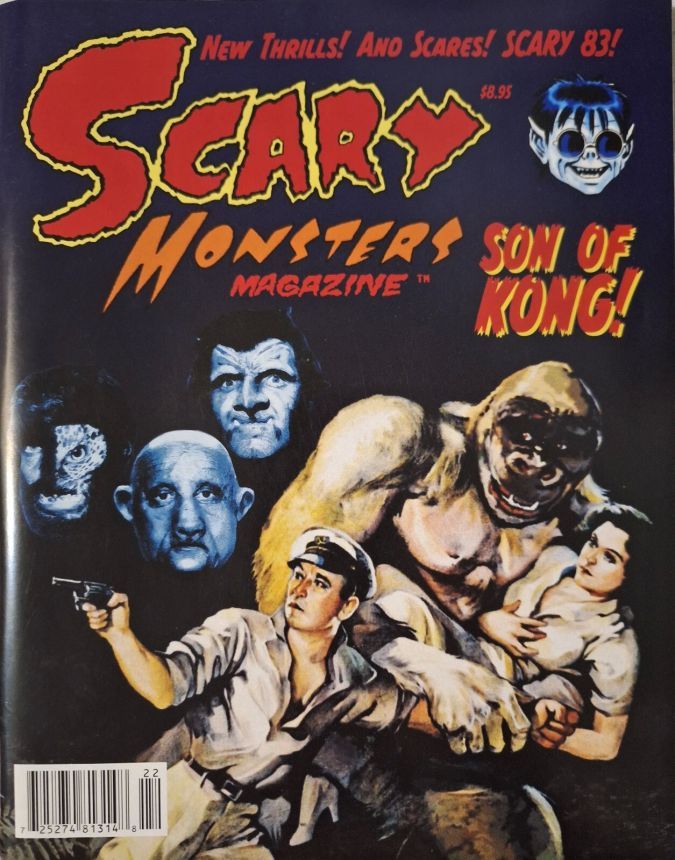 SCARY MONSTERS magazine side cover Issue 83 June/July/August 2012