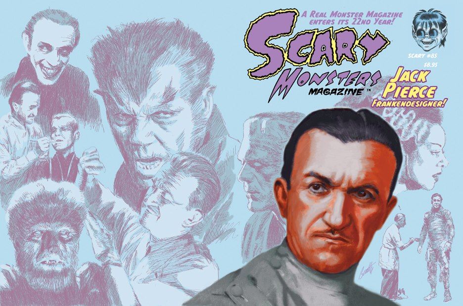 SCARY MONSTERS magazine side cover Issue 85 December 2012