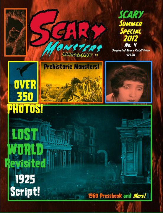 SCARY MONSTERS magazine side cover Issue 83.5  Summer Special 4 June/July/August 2012