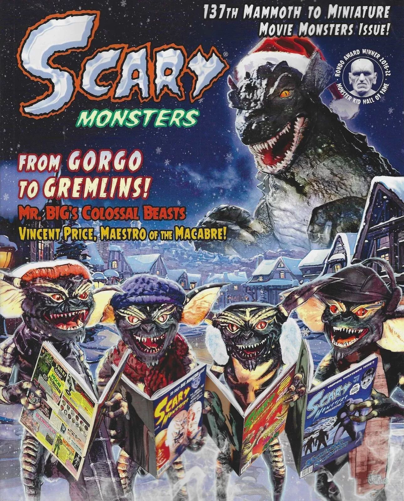 SCARY MONSTERS magazine side cover Issue 137 Winter 2024