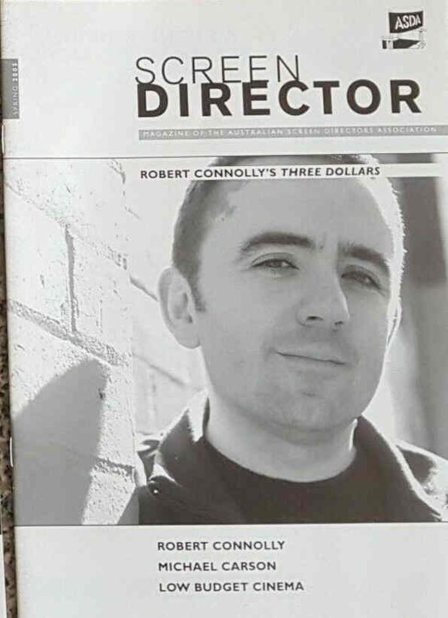 SCREEN DIRECTOR magazine side cover Spring 2005