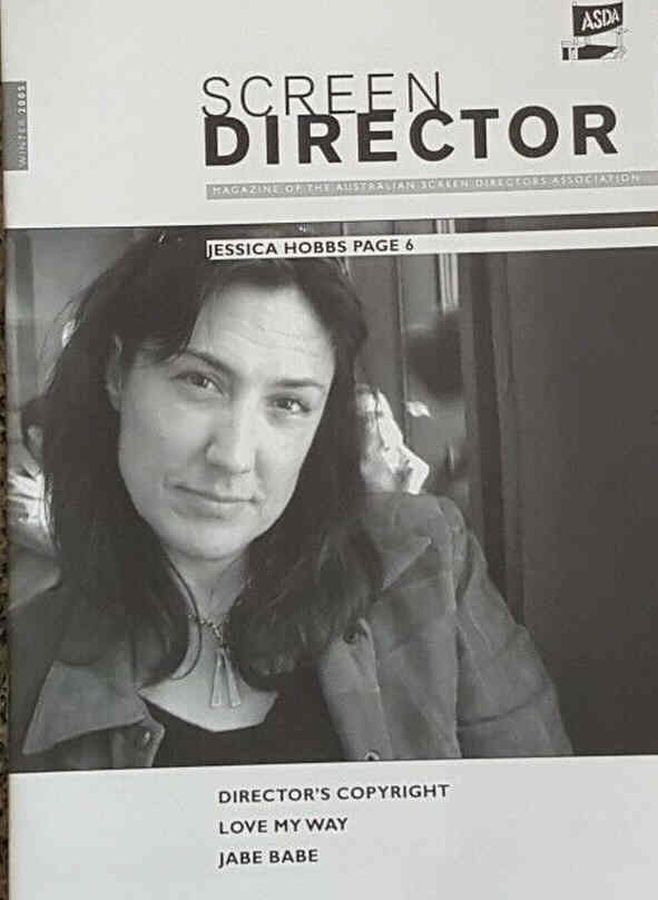 SCREEN DIRECTOR magazine side cover Winter 2005