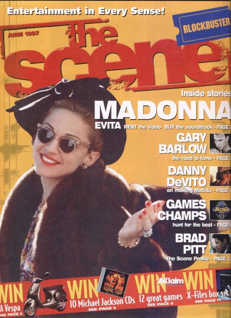 SCENE | THE magazine side cover June 1997