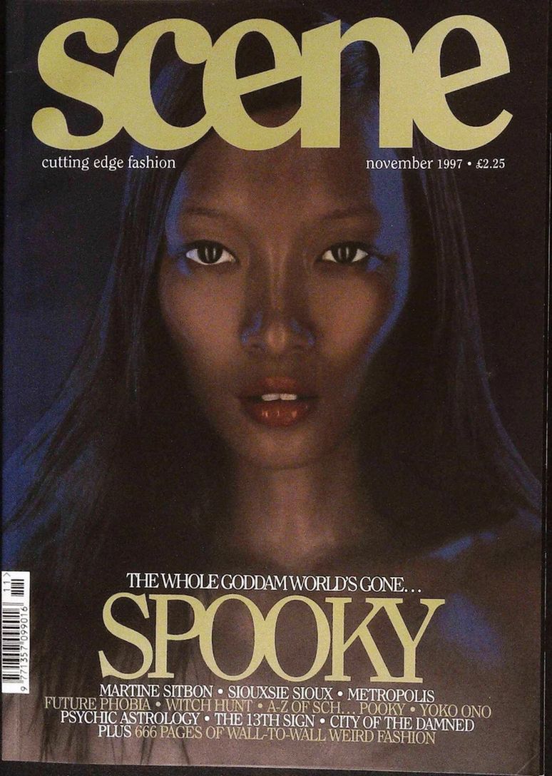 SCENE magazine side cover  November 1997