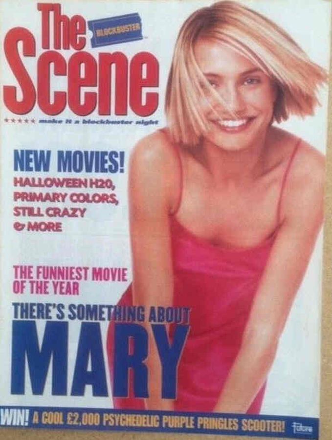 SCENE | THE magazine side cover April 1999