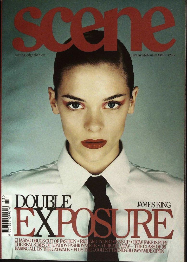 SCENE magazine side cover  January/February 1998