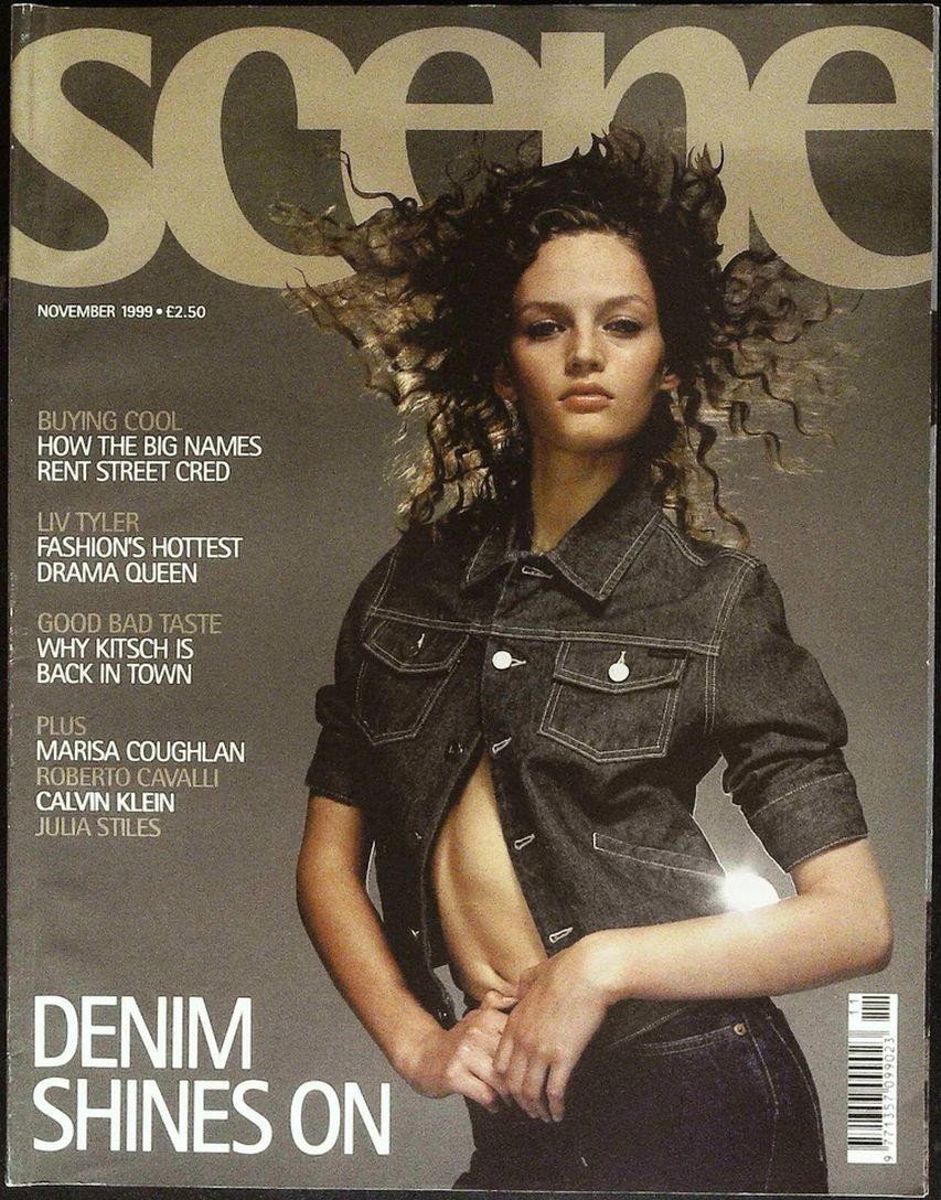 SCENE magazine side cover  November 1999