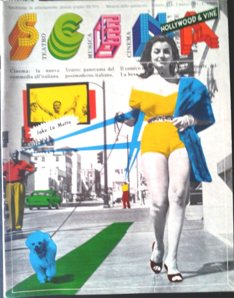 SCENA magazine side cover March 1981