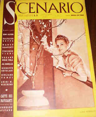 SCENARIO (It) magazine side cover June 1939