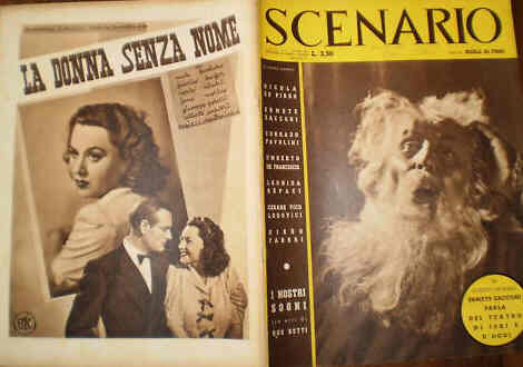 SCENARIO (It) magazine side cover July 1941
