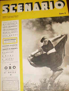 SCENARIO (It) magazine side cover September/October 1943