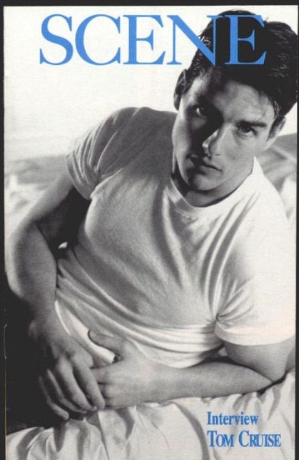 SCENE AT THE MOVIES magazine side cover   1992