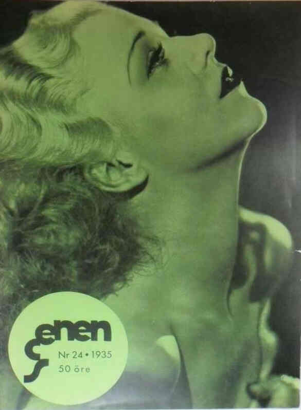 SCENEN magazine side cover Issue 24   1935