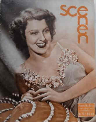 SCENEN magazine side cover Issue 18  1937