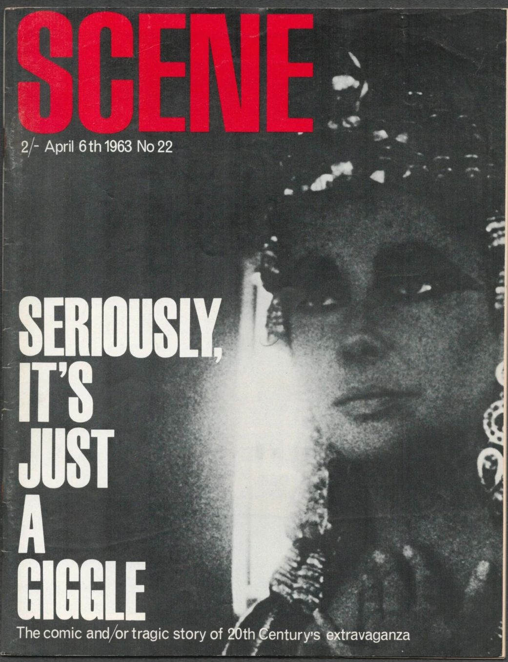 SCENE magazine side cover Issue 22 6 April 1963