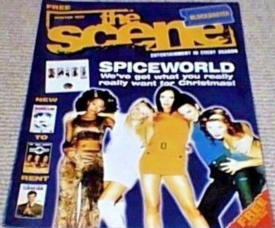 SCENE | THE magazine side cover Winter 1997