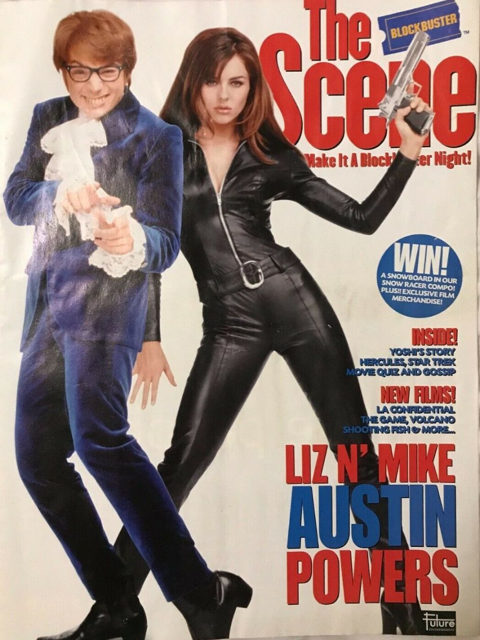 SCENE | THE magazine side cover Issue 3   1998