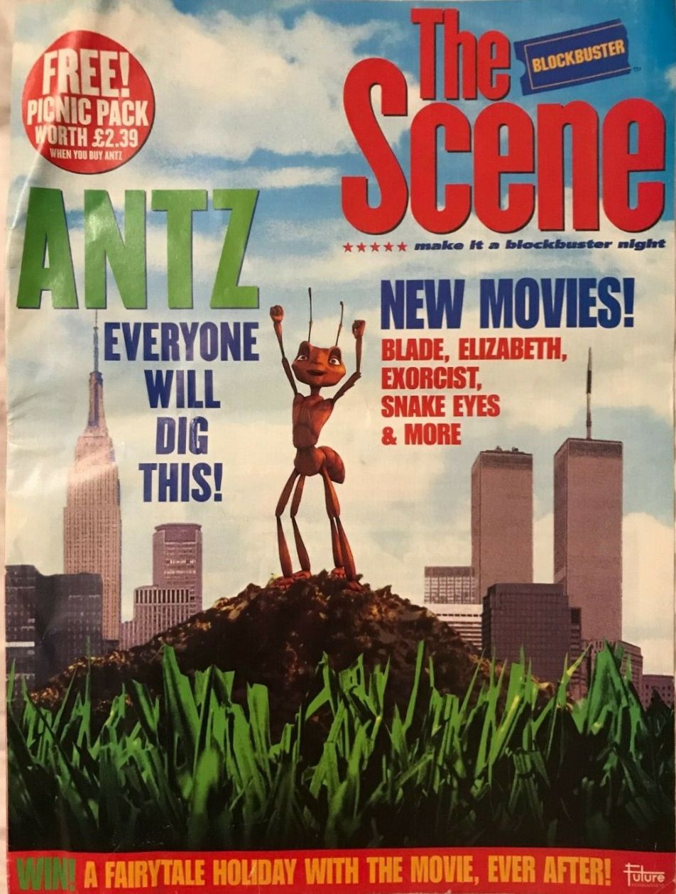 SCENE | THE magazine side cover  May 1999
