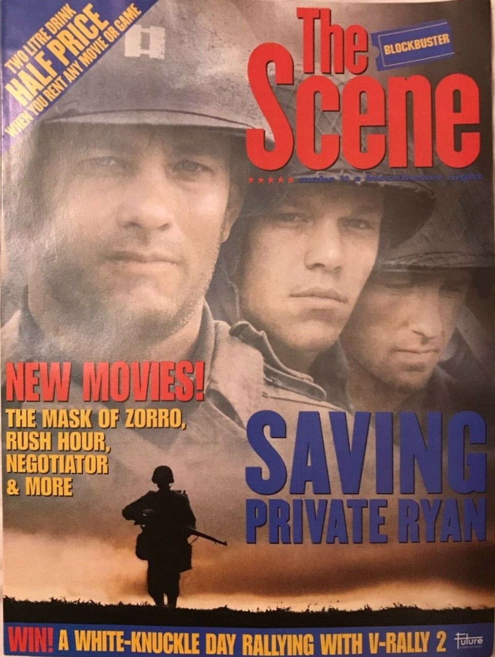 SCENE | THE magazine side cover  June 1999