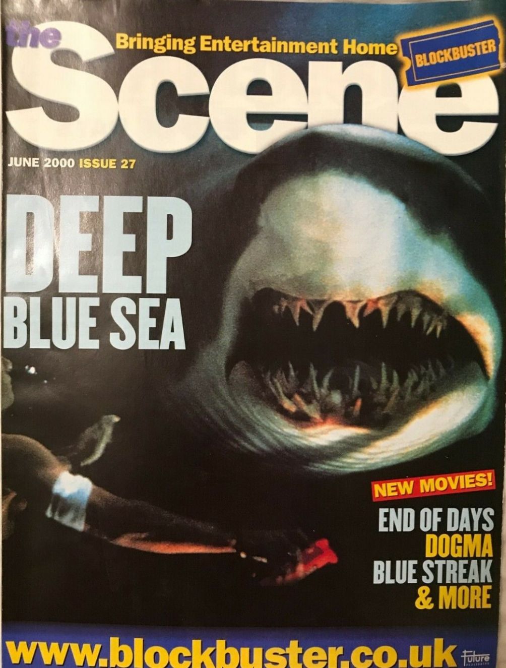 SCENE | THE magazine side cover Issue 27  June 2000