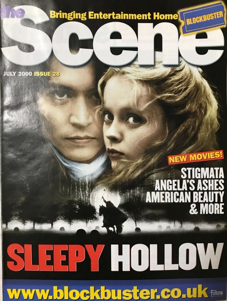 SCENE | THE magazine side cover Issue 28  July 2000