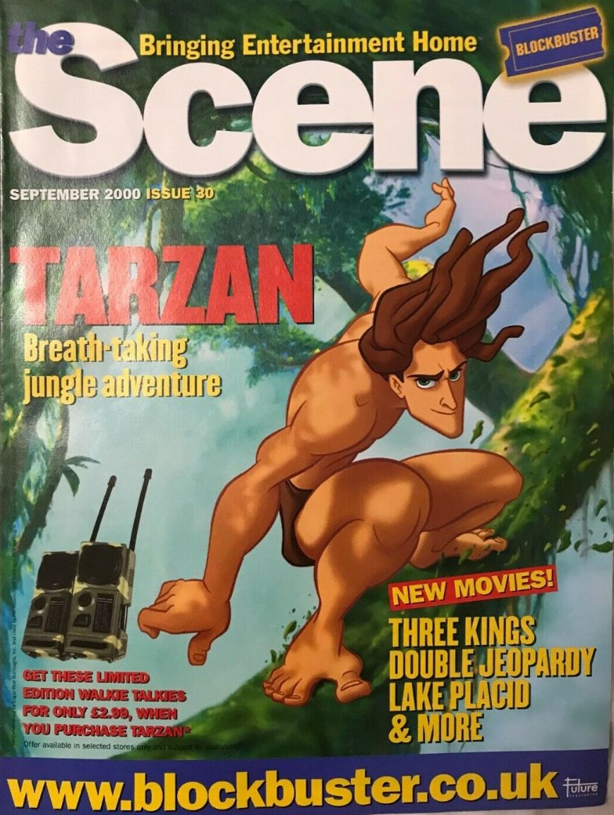 SCENE | THE magazine side cover Issue 30  September 2000