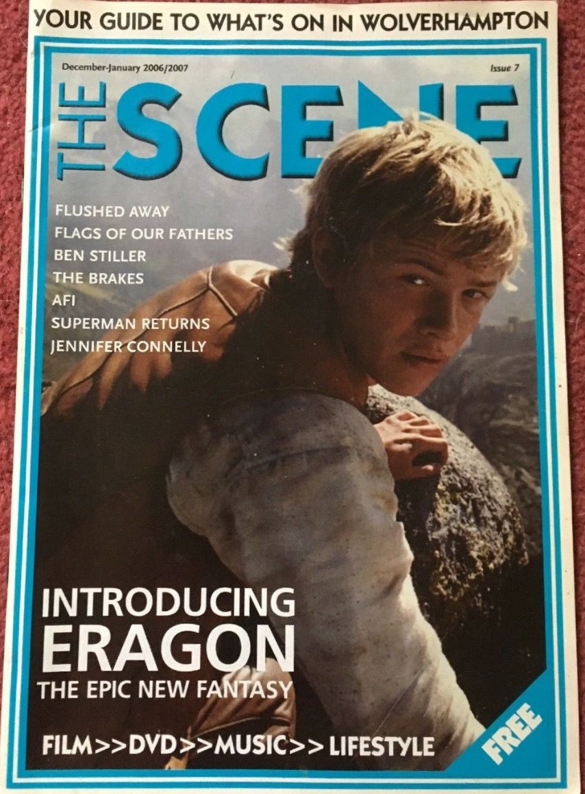 SCENE | THE magazine side cover Issue 7  December 2006/ January 2007 