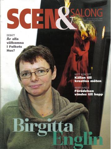 SCEN OCH SALONG magazine side cover Issue 6  2006