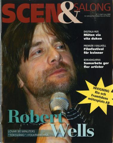 SCEN OCH SALONG magazine side cover Issue 1  2009