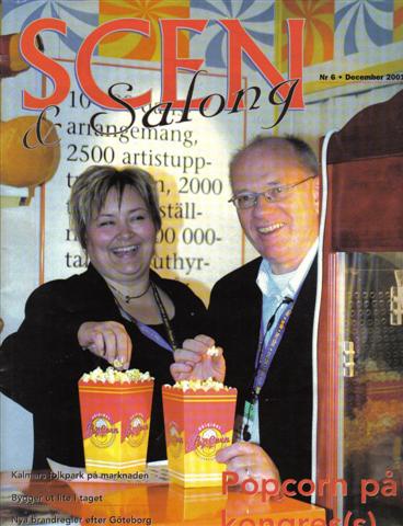 SCEN OCH SALONG magazine side cover Issue 6 December 2002
