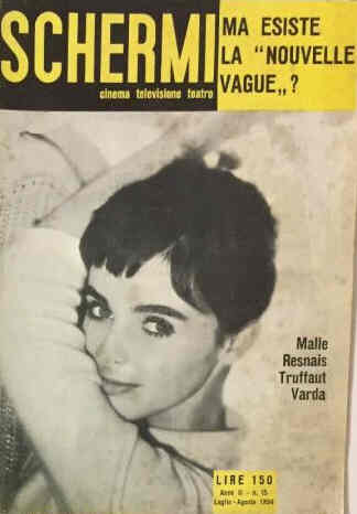 SCHERMI magazine side cover Issue 15  July/August 1959