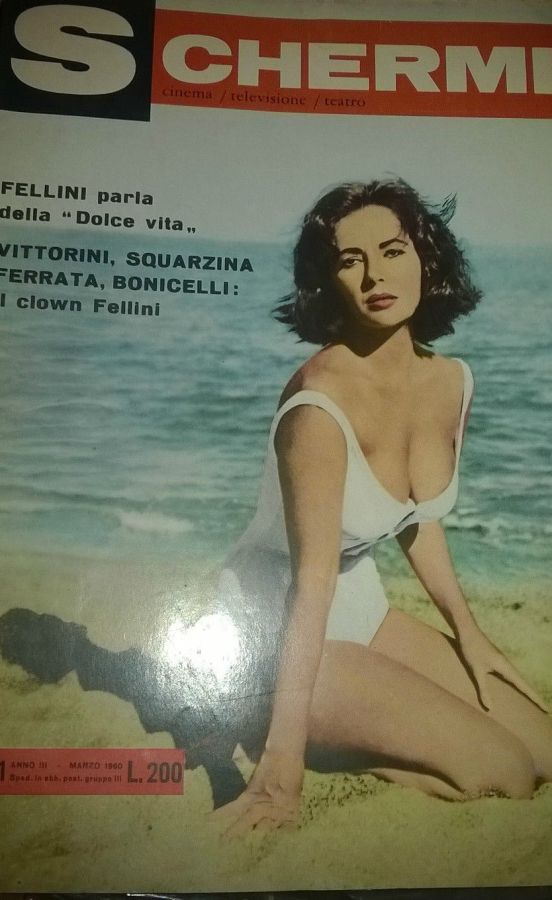 SCHERMI magazine side cover Issue 21  March 1960