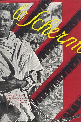 SCHERMO | LO magazine side cover Issue 3 October 1935