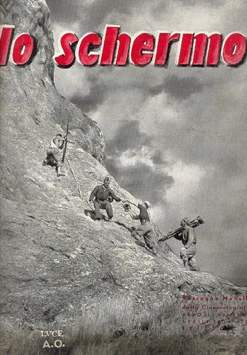 SCHERMO | LO magazine side cover April 1936