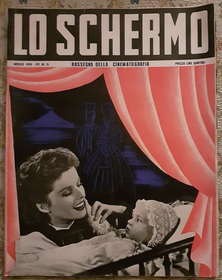 SCHERMO | LO magazine side cover  May 1938