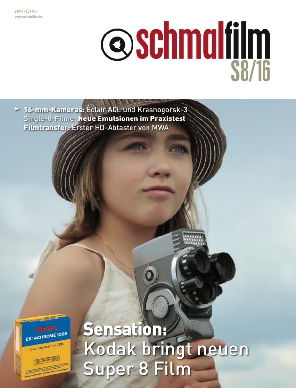 SCHMALFILM magazine side cover Issue 2  2010