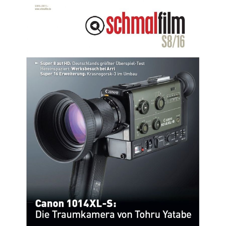 SCHMALFILM magazine side cover Issue 5  2010