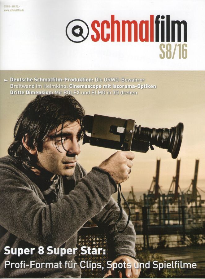 SCHMALFILM magazine side cover Issue 3  2012