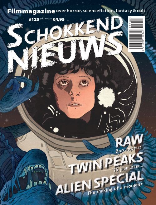 SCHOKKEND NIEUWS magazine side cover Issue 125 April/May 2017