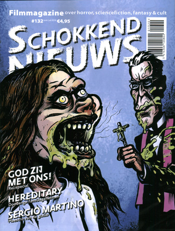 SCHOKKEND NIEUWS magazine side cover Issue 132  June/July 2018