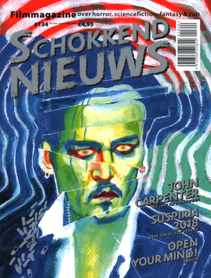 SCHOKKEND NIEUWS magazine side cover Issue 134  October/November 2018